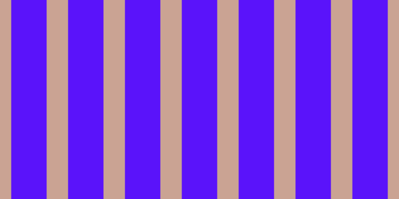 #5a13fa, #caa393 vertical lines, forty-three pixels wide, seventy-one pixels apart