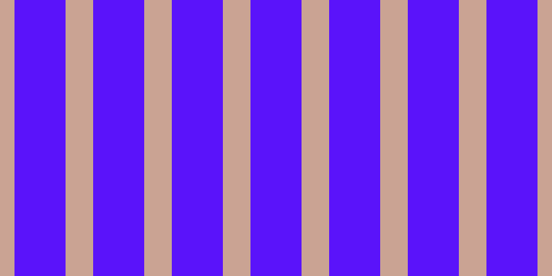 #5a13fa, #caa393 vertical lines, forty pixels wide, seventy-four pixels apart