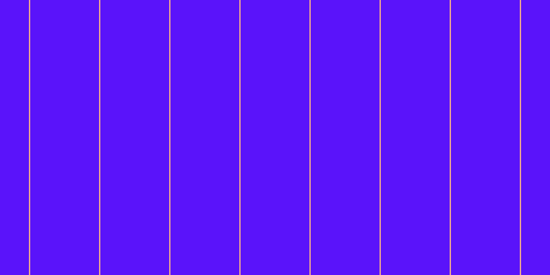 #5a13fa, #eba393 vertical lines, two pixels wide, one hundred pixels apart