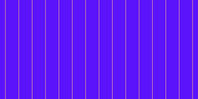 #5a13fa, #eba393 vertical lines, two pixels wide, fifty-two pixels apart