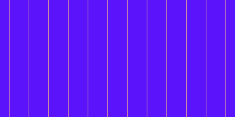 #5a13fa, #eba393 vertical lines, two pixels wide, sixty-five pixels apart
