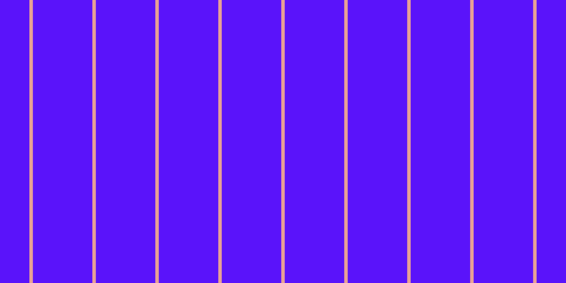 #5a13fa, #eba393 vertical lines, five pixels wide, eighty-four pixels apart