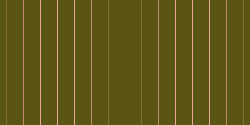 #5a5513, #eba393 vertical lines, two pixels wide, fifty-two pixels apart