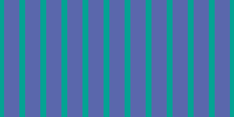 #5a67ac, #04a393 vertical lines, twenty pixels wide, fifty-two pixels apart