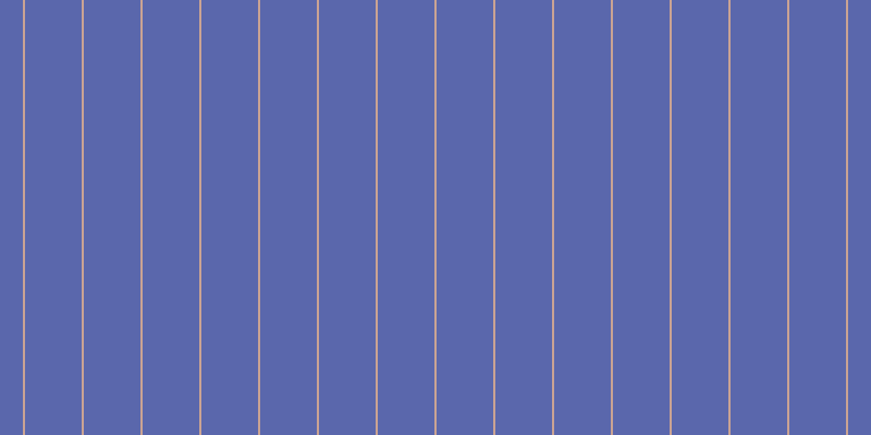 #5a67ac, #caa393 vertical lines, two pixels wide, fifty-two pixels apart