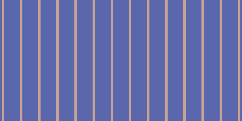 #5a67ac, #caa393 vertical lines, eight pixels wide, fifty-two pixels apart