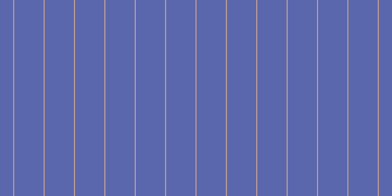 #5a67ac, #caa393 vertical lines, two pixels wide, sixty pixels apart