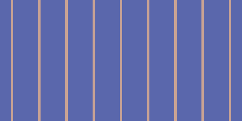 #5a67ac, #caa393 vertical lines, eight pixels wide, eighty-two pixels apart