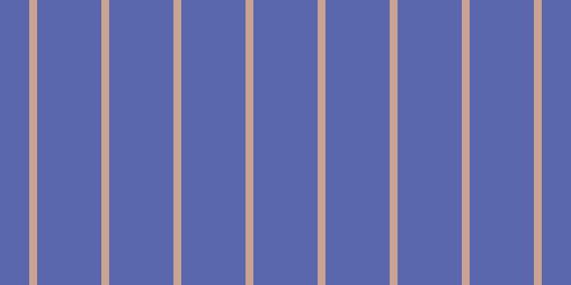 #5a67ac, #caa393 vertical lines, eleven pixels wide, ninety pixels apart
