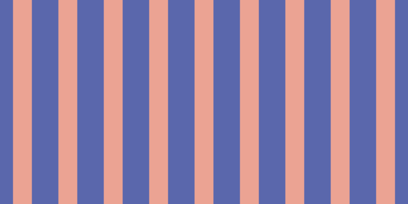 #5a67ac, #eba393 vertical lines, thirty-seven pixels wide, fifty-two pixels apart