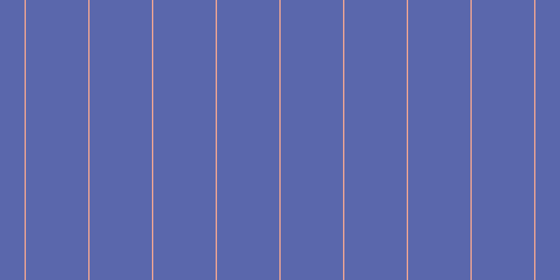 #5a67ac, #eba393 vertical lines, two pixels wide, eighty-nine pixels apart