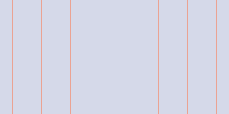 #5a67ac (25%), #eba393 vertical lines, two pixels wide, one hundred pixels apart