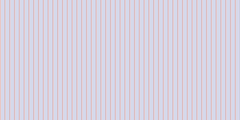 #5a67ac (25%), #eba393 vertical lines, two pixels wide, fourteen pixels apart