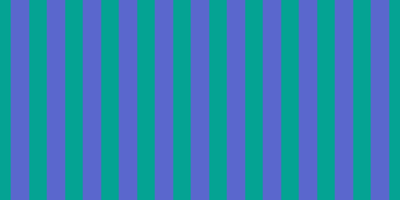 #5a67cd, #04a393 vertical lines, thirty-five pixels wide, thirty-seven pixels apart