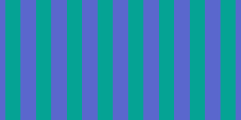 #5a67cd, #04a393 vertical lines, fifty pixels wide, fifty-two pixels apart