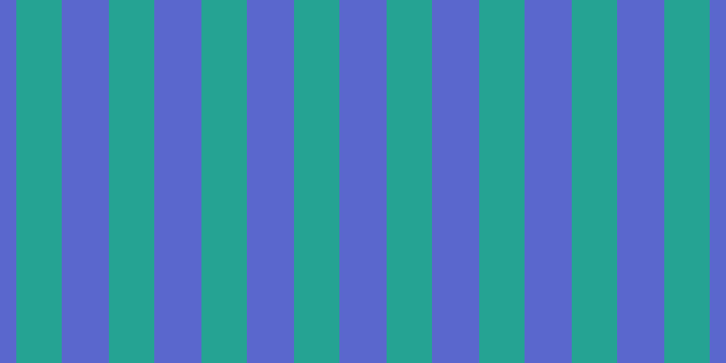 #5a67cd, #25a393 vertical lines, fifty pixels wide, fifty-two pixels apart