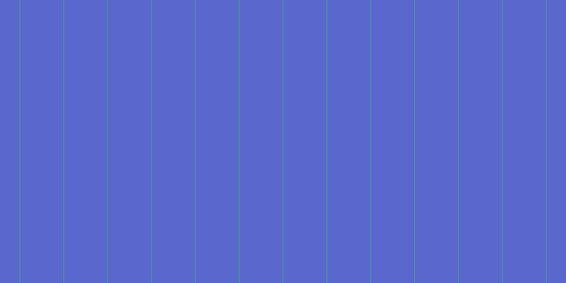 #5a67cd, #46a393 vertical lines, one pixels wide, sixty-one pixels apart