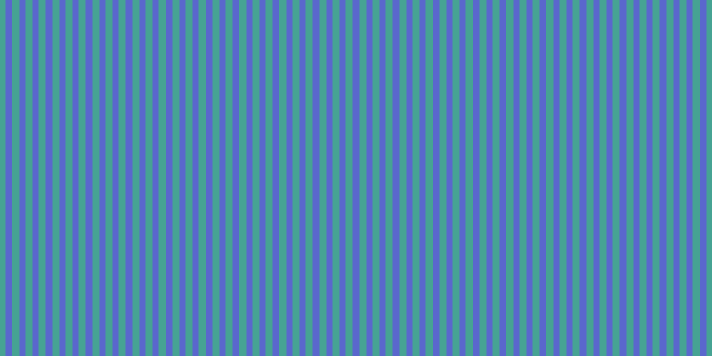 #5a67cd, #46a393 vertical lines, eight pixels wide, seven pixels apart
