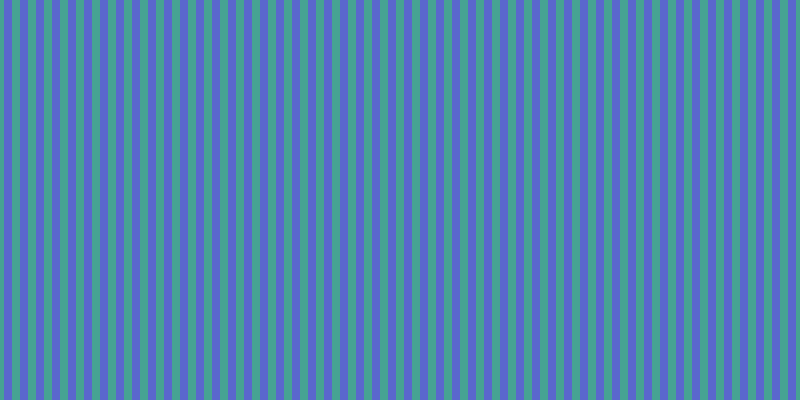 #5a67cd, #46a393 vertical lines, eight pixels wide, eight pixels apart
