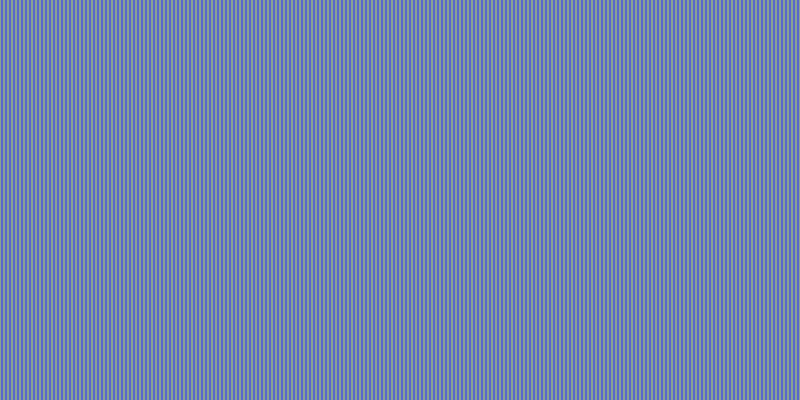 #5a67cd, #88a393 vertical lines, two pixels wide, two pixels apart