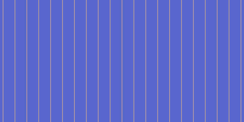 #5a67cd, #caa393 vertical lines, two pixels wide, thirty-seven pixels apart