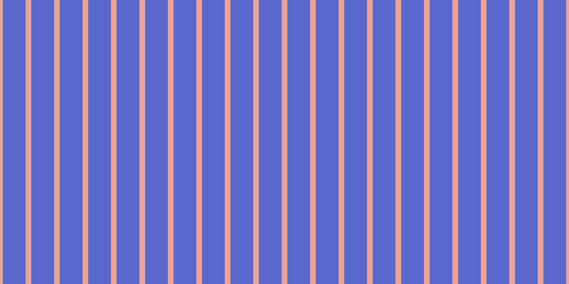 #5a67cd, #eba393 vertical lines, eight pixels wide, thirty-two pixels apart