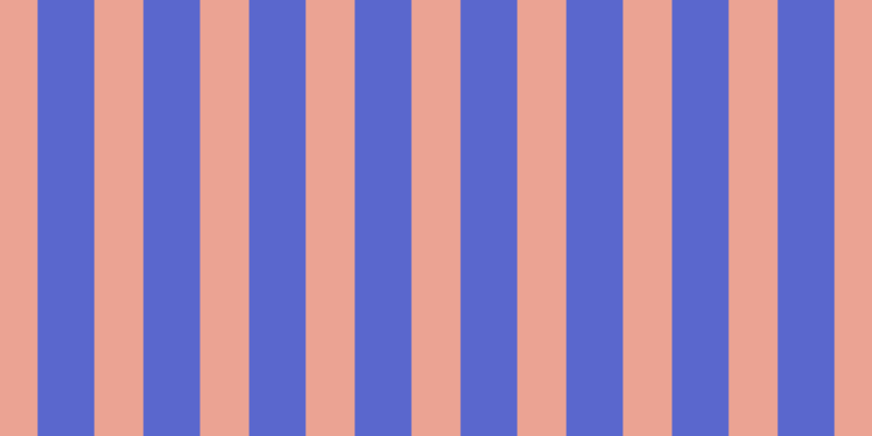 #5a67cd, #eba393 vertical lines, forty-five pixels wide, fifty-two pixels apart