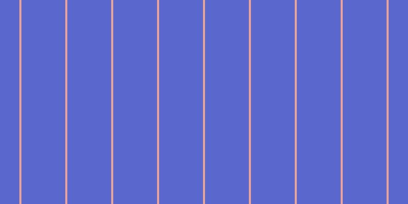 #5a67cd, #eba393 vertical lines, four pixels wide, eighty-six pixels apart