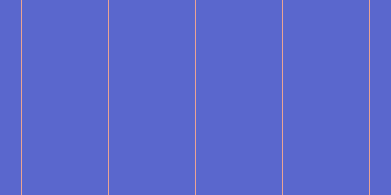 #5a67cd, #eba393 vertical lines, two pixels wide, eighty-seven pixels apart