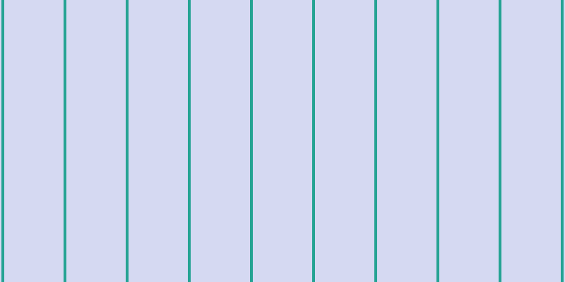 #5a67cd (25%), #25a393 vertical lines, four pixels wide, eighty-four pixels apart