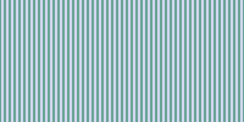 #5a67cd (25%), #67a393 vertical lines, eight pixels wide, eight pixels apart