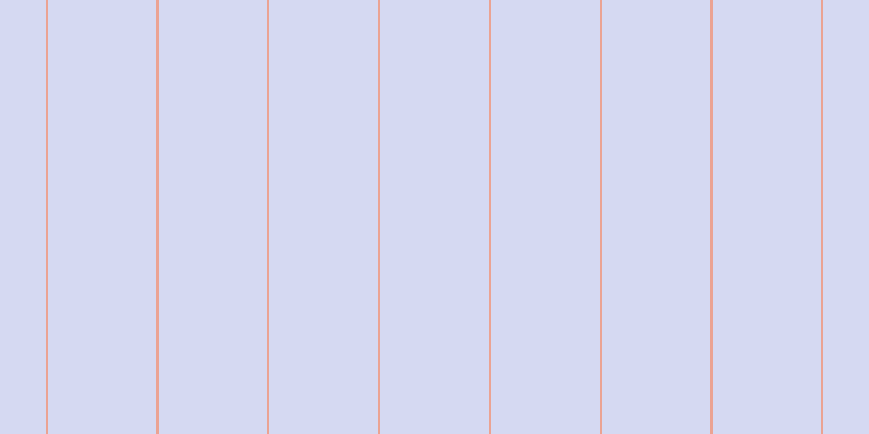 #5a67cd (25%), #eba393 vertical lines, two pixels wide, one hundred pixels apart