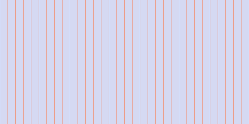 #5a67cd (25%), #eba393 vertical lines, two pixels wide, twenty-three pixels apart