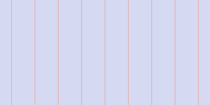 #5a67cd (25%), #eba393 vertical lines, two pixels wide, eighty-seven pixels apart
