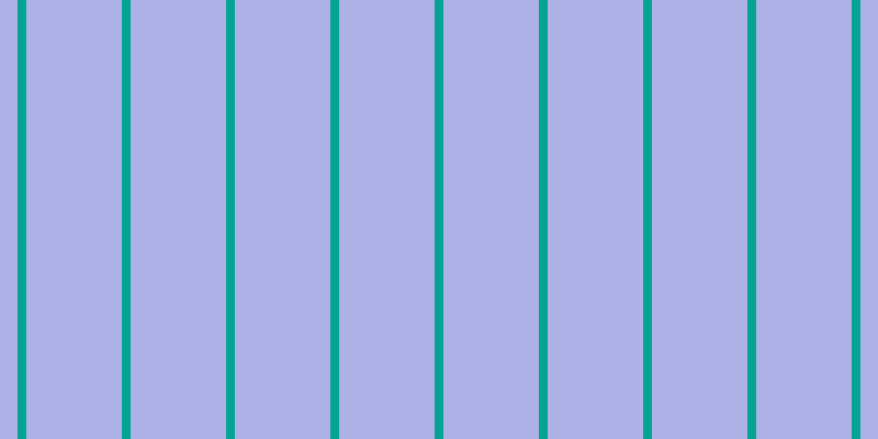 #5a67cd (50%), #04a393 vertical lines, eight pixels wide, eighty-seven pixels apart
