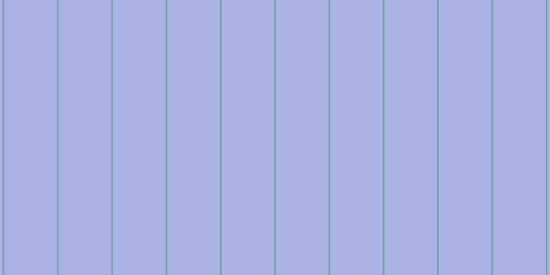 #5a67cd (50%), #67a393 vertical lines, two pixels wide, seventy-seven pixels apart