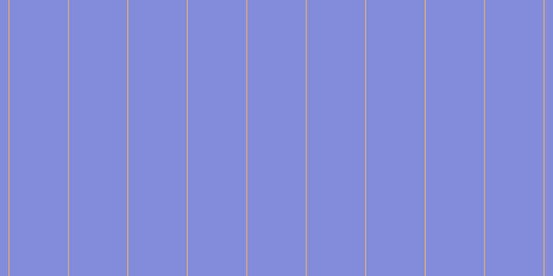 #5a67cd (75%), #caa393 vertical lines, two pixels wide, eighty-four pixels apart