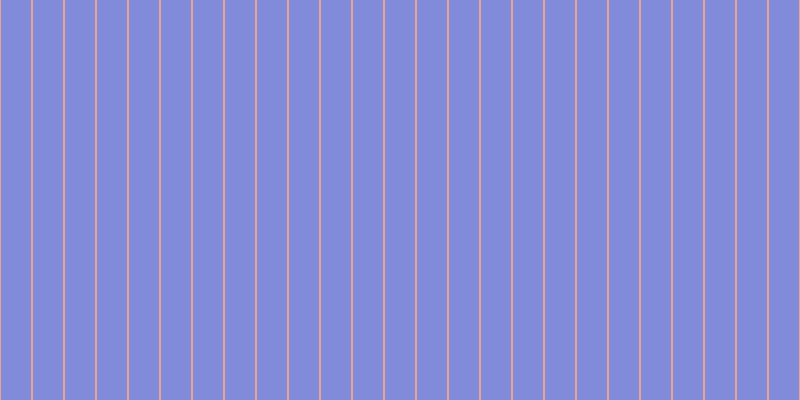 #5a67cd (75%), #eba393 vertical lines, two pixels wide, thirty pixels apart