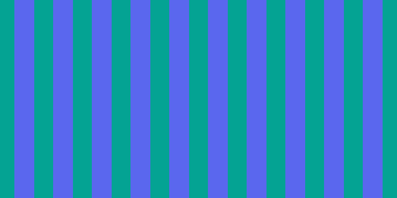 #5a67ee, #04a393 vertical lines, thirty-eight pixels wide, forty pixels apart