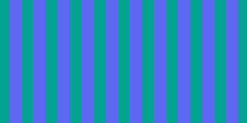 #5a67ee, #04a393 vertical lines, thirty-seven pixels wide, forty-one pixels apart