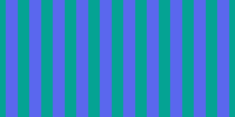 #5a67ee, #04a393 vertical lines, thirty-nine pixels wide, forty-one pixels apart