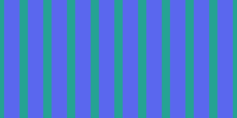#5a67ee, #25a393 vertical lines, twenty-eight pixels wide, fifty-two pixels apart