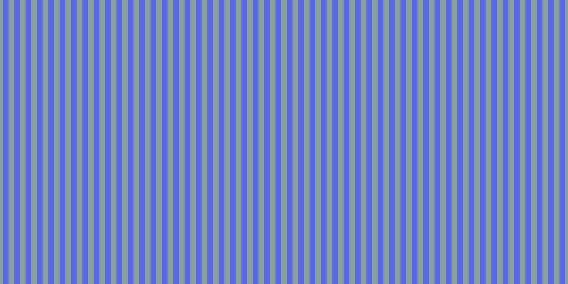 #5a67ee, #88a393 vertical lines, eight pixels wide, eight pixels apart