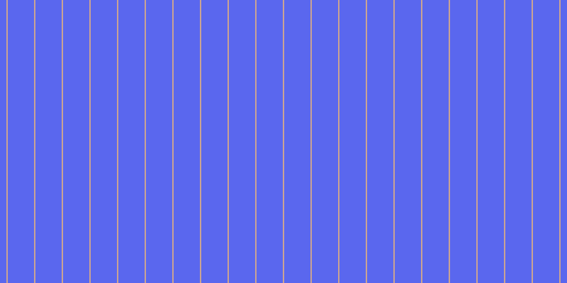 #5a67ee, #caa393 vertical lines, two pixels wide, thirty-seven pixels apart