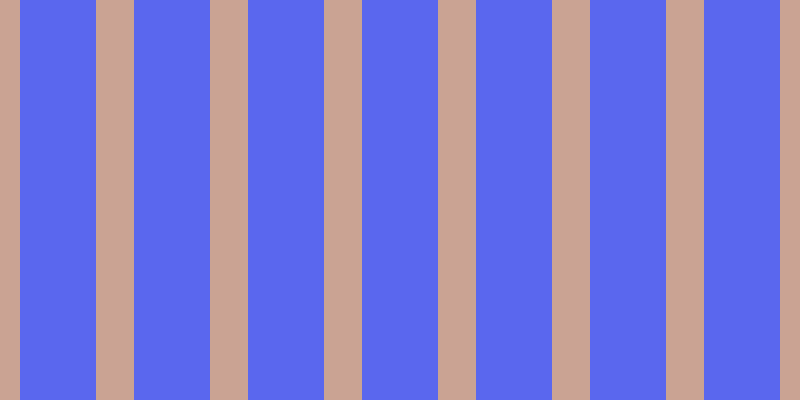#5a67ee, #caa393 vertical lines, thirty-eight pixels wide, seventy-six pixels apart