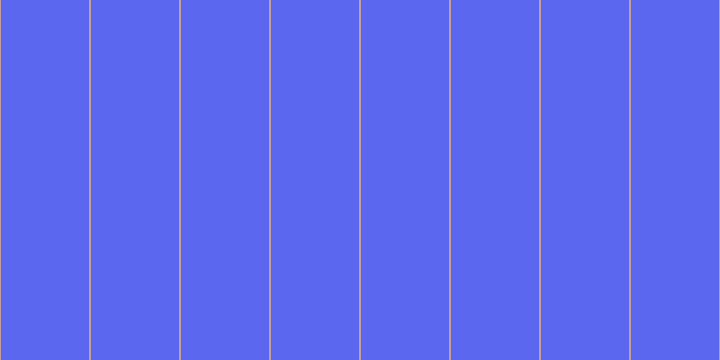 #5a67ee, #caa393 vertical lines, two pixels wide, ninety-eight pixels apart