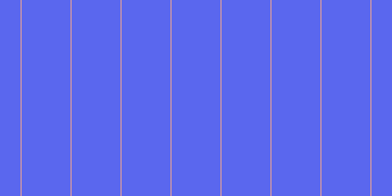 #5a67ee, #eba393 vertical lines, two pixels wide, one hundred pixels apart