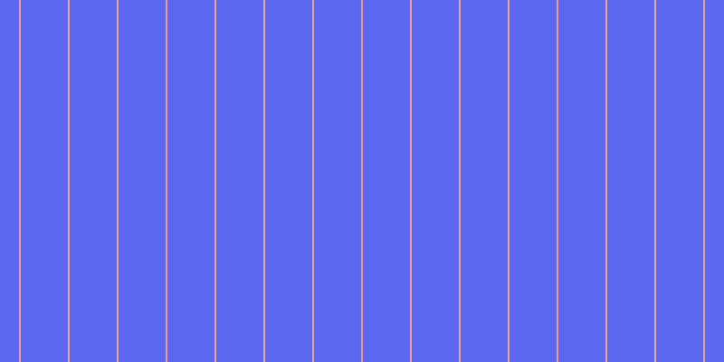 #5a67ee, #eba393 vertical lines, two pixels wide, fifty-two pixels apart