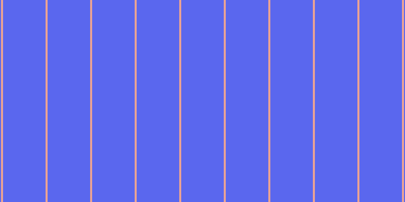 #5a67ee, #eba393 vertical lines, four pixels wide, eighty-four pixels apart