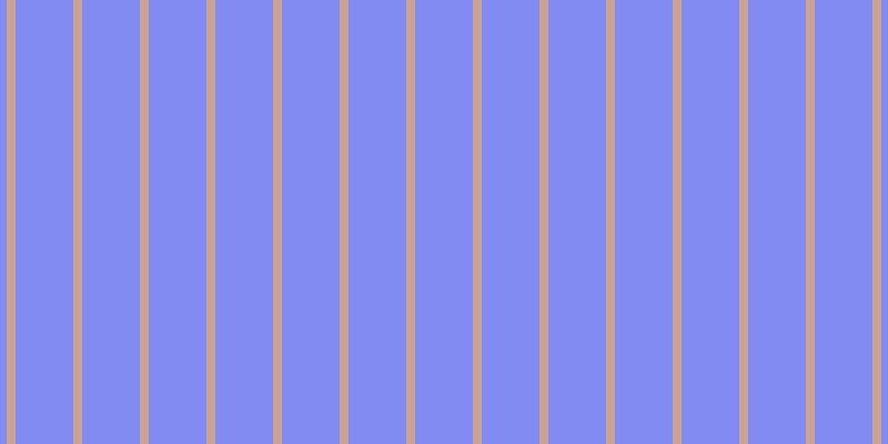 #5a67ee (75%), #caa393 vertical lines, eight pixels wide, fifty-two pixels apart